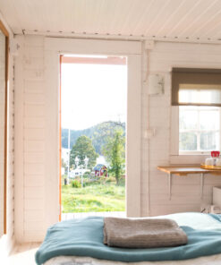 Cozy cabin from inside